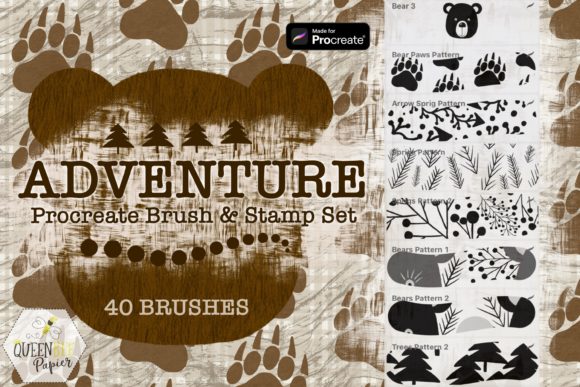 Download Procreate Brush Set, Seamless Patterns - Pattern Collection