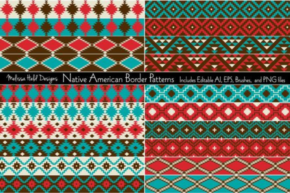 Download Native American Border Patterns - Pattern Collection
