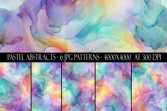Download Pastel Abstract Seamless Patterns - Pattern Collection
