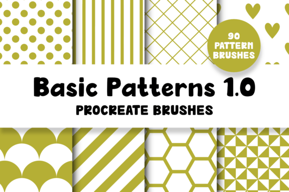Download Basic Patterns 1.0 Procreate Brushes - Pattern Collection