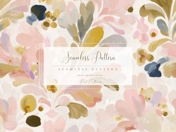 Download Floral Seamless Pattern PNG with Background - Pattern Collection