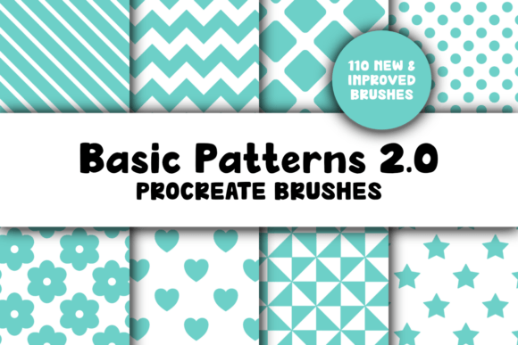 Download Basic Patterns 2.0 Procreate Brushes - Pattern Collection