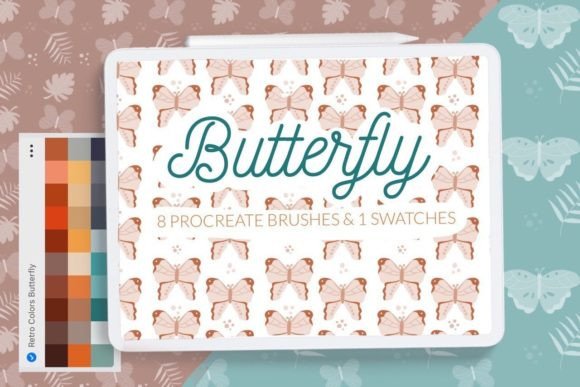 Download Butterfly Pattern Background Brushes - Pattern Collection