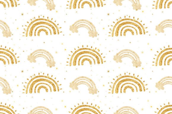 Download Boho Glitter Rainbow Pattern - Pattern Collection