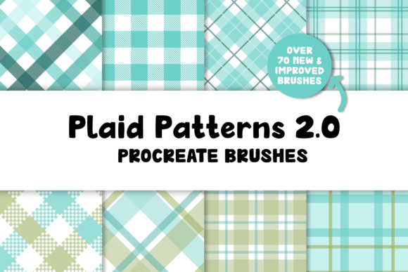 Download Plaid Patterns 2.0 for Procreate - Pattern Collection