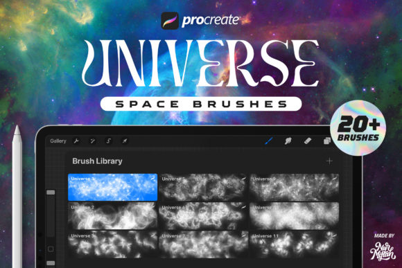 Download Procreate Universe Brushes - Universe Collection