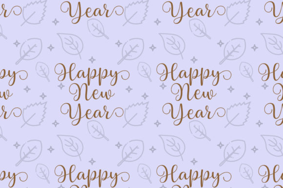 Download Happy NewYear Greeting Repeating Pattern - Pattern Collection